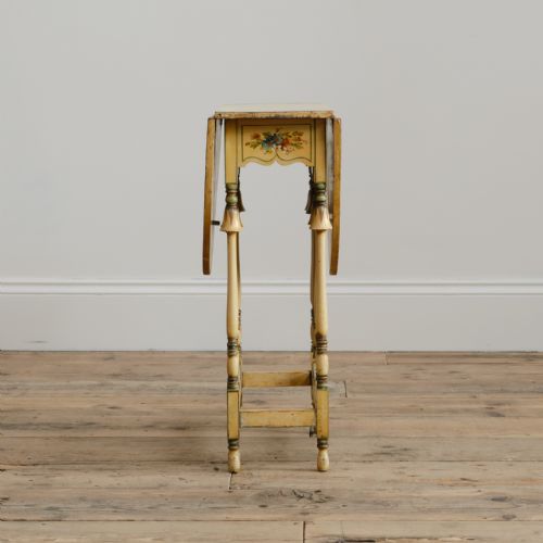 HAND PAINTED SUTHERLAND GATELEG TABLE - ADDITIONAL PHOTO 3