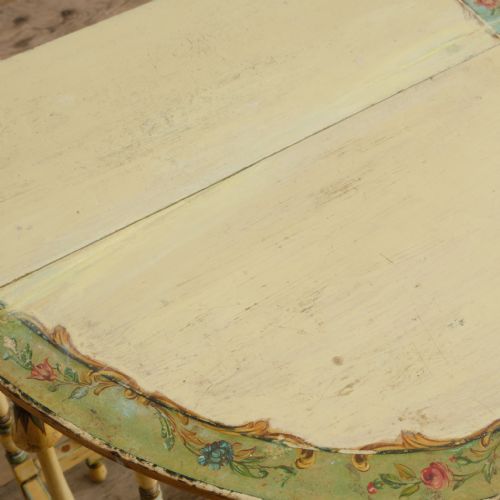 HAND PAINTED SUTHERLAND GATELEG TABLE - ADDITIONAL PHOTO 5