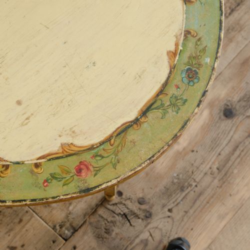 HAND PAINTED SUTHERLAND GATELEG TABLE - ADDITIONAL PHOTO 6