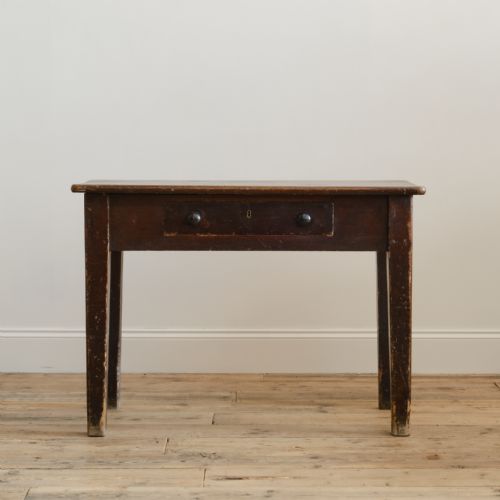 19TH CENTURY PINE SIDE TABLE WITH PROVENANCE - ADDITIONAL PHOTO 1