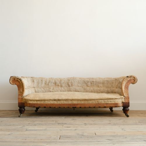 19th century country house sofa by cowtan sons - CATEGORY: ANTIQUE SOFAS - DATED 1880