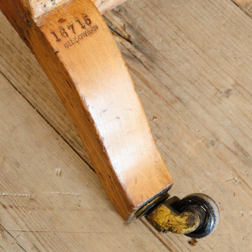 19TH CENTURY GILLOWS OPEN ARMCHAIR FRAME - ADDITIONAL PHOTO 12