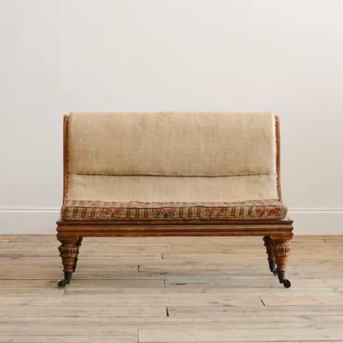 WILLIAM IV ROSEWOOD BENCH SOFA - ADDITIONAL PHOTO 1