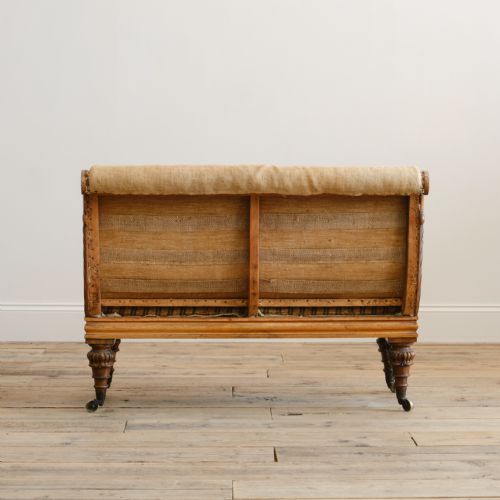 WILLIAM IV ROSEWOOD BENCH SOFA - ADDITIONAL PHOTO 6