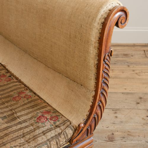 WILLIAM IV ROSEWOOD BENCH SOFA - ADDITIONAL PHOTO 8