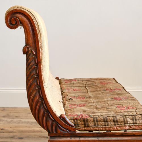 WILLIAM IV ROSEWOOD BENCH SOFA - ADDITIONAL PHOTO 9