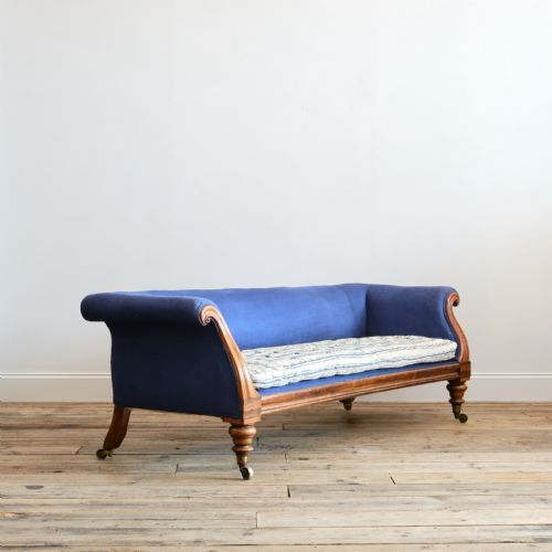 MID 19TH CENTURY COUNTRY HOUSE SOFA - ADDITIONAL PHOTO 2