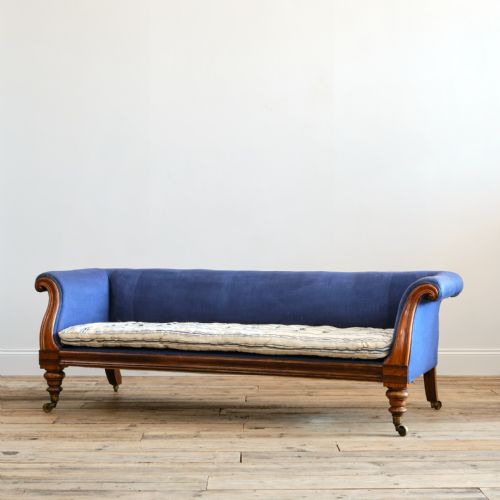 MID 19TH CENTURY COUNTRY HOUSE SOFA - ADDITIONAL PHOTO 5