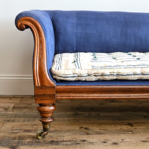 MID 19TH CENTURY COUNTRY HOUSE SOFA - ADDITIONAL PHOTO 6