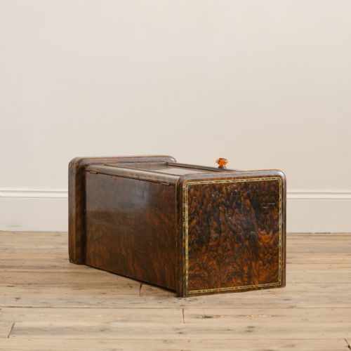 19TH CENTURY GRAINED BEDSIDE CUPBOARD - ADDITIONAL PHOTO 3