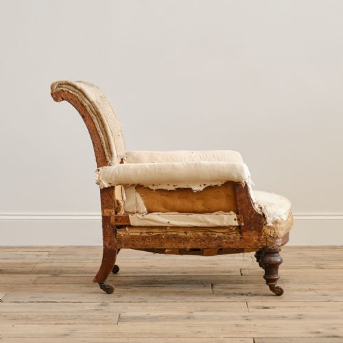 19TH CENTURY COUNTRY HOUSE ARMCHAIR - ADDITIONAL PHOTO 3
