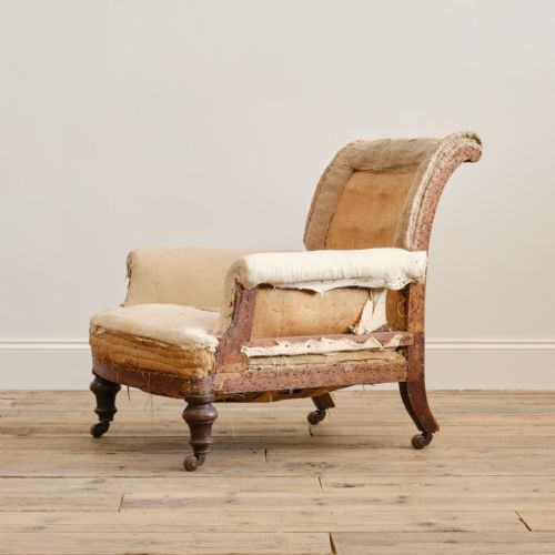 19TH CENTURY COUNTRY HOUSE ARMCHAIR - ADDITIONAL PHOTO 7