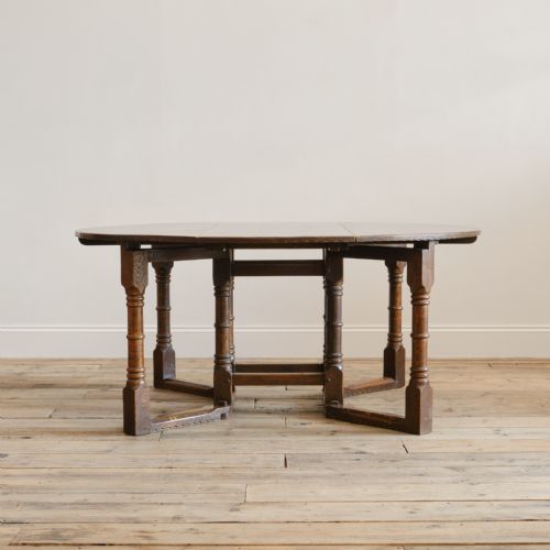 EARLY 20TH CENTURY ARTS AND CRAFTS GATELEG TABLE - ADDITIONAL PHOTO 1