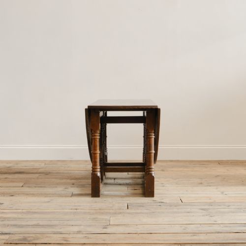 EARLY 20TH CENTURY ARTS AND CRAFTS GATELEG TABLE - ADDITIONAL PHOTO 3