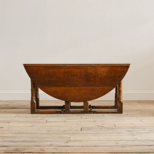 EARLY 20TH CENTURY ARTS AND CRAFTS GATELEG TABLE - ADDITIONAL PHOTO 4