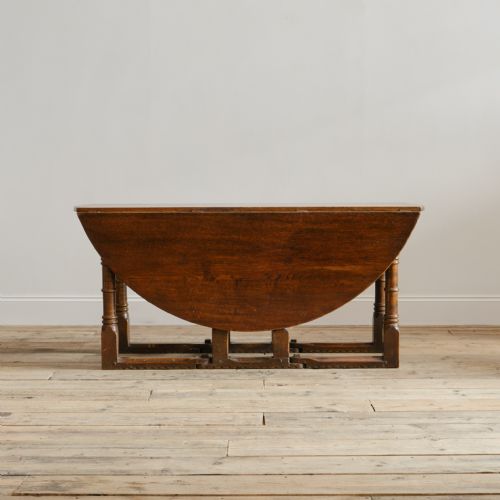 EARLY 20TH CENTURY ARTS AND CRAFTS GATELEG TABLE - ADDITIONAL PHOTO 5