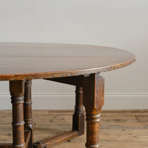 EARLY 20TH CENTURY ARTS AND CRAFTS GATELEG TABLE - ADDITIONAL PHOTO 7