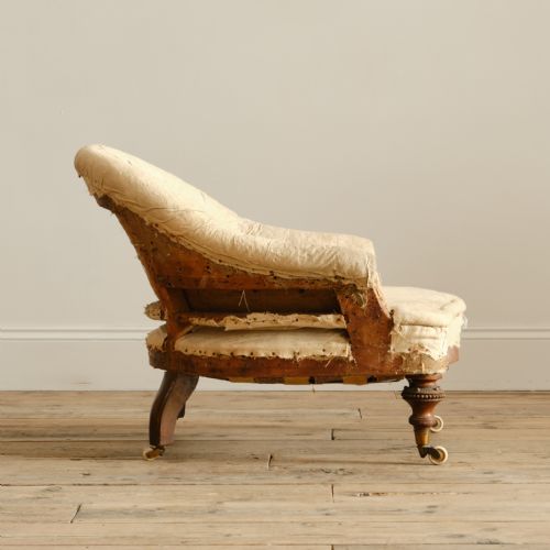 19TH CENTURY TUB ARMCHAIR BY MACKENZIE MITCHELL EDINBURGH - ADDITIONAL PHOTO 3