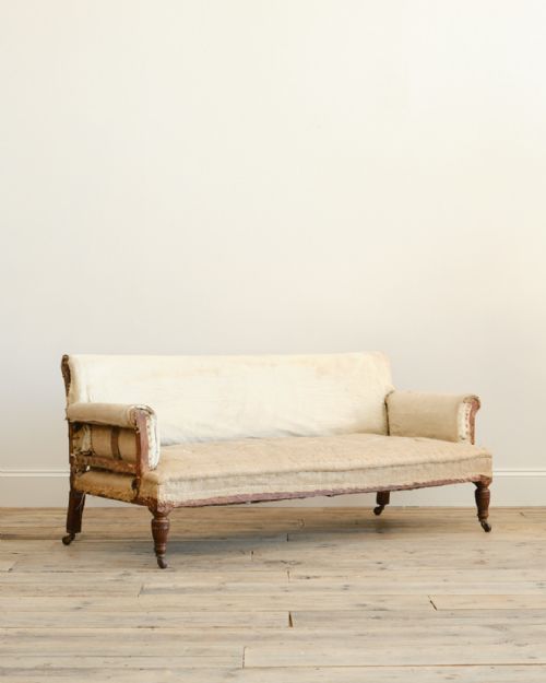 19th century country house sofa - CATEGORY: ANTIQUE SOFAS - DATED 19TH CENTURY