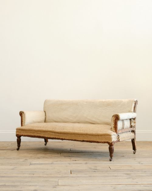 19TH CENTURY COUNTRY HOUSE SOFA - ADDITIONAL PHOTO 6