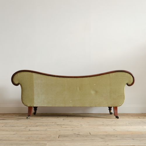 LARGE 19TH CENTURY COUNTRY HOUSE SOFA C1840 - ADDITIONAL PHOTO 3