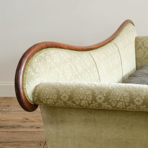 LARGE 19TH CENTURY COUNTRY HOUSE SOFA C1840 - ADDITIONAL PHOTO 8