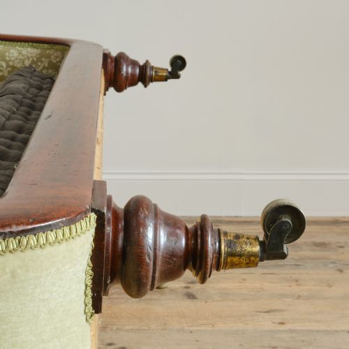 LARGE 19TH CENTURY COUNTRY HOUSE SOFA C1840 - ADDITIONAL PHOTO 10