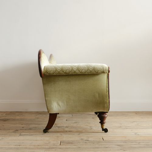 LARGE 19TH CENTURY COUNTRY HOUSE SOFA C1840 - ADDITIONAL PHOTO 12