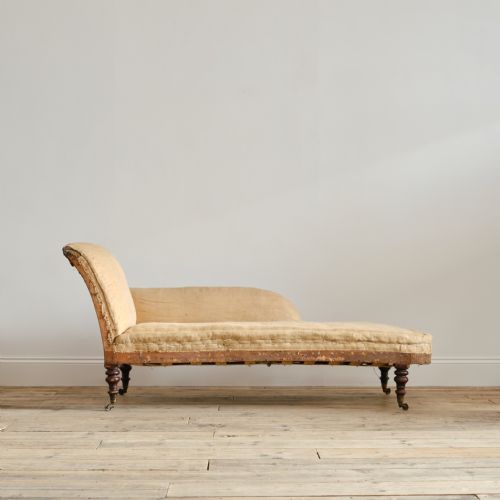 MID 19TH CENTURY CHAISE LONGUE - ADDITIONAL PHOTO 1