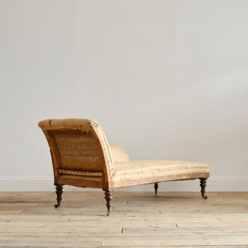 MID 19TH CENTURY CHAISE LONGUE - ADDITIONAL PHOTO 3