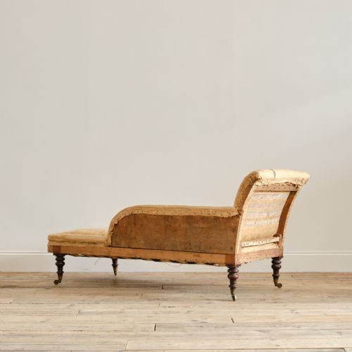 MID 19TH CENTURY CHAISE LONGUE - ADDITIONAL PHOTO 5