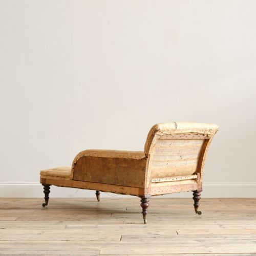 MID 19TH CENTURY CHAISE LONGUE - ADDITIONAL PHOTO 6