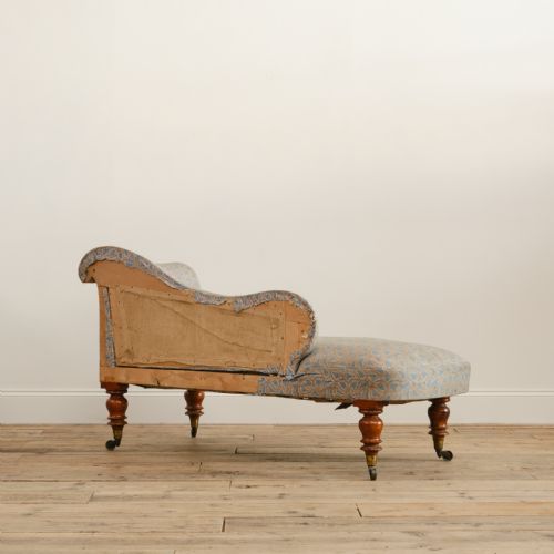 REGENCY CHAISE LONGUE IN ORIGINAL FABRIC - ADDITIONAL PHOTO 2