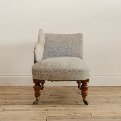 REGENCY CHAISE LONGUE IN ORIGINAL FABRIC - ADDITIONAL PHOTO 3