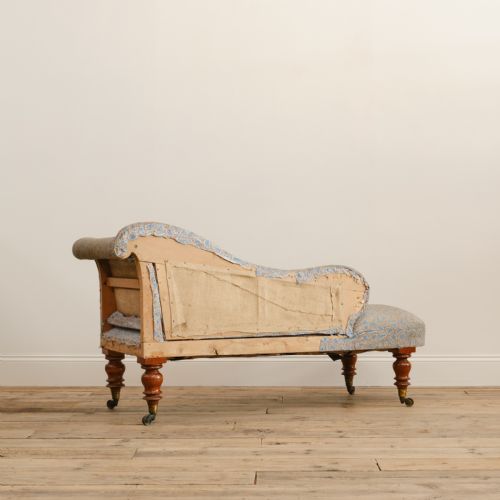 REGENCY CHAISE LONGUE IN ORIGINAL FABRIC - ADDITIONAL PHOTO 5