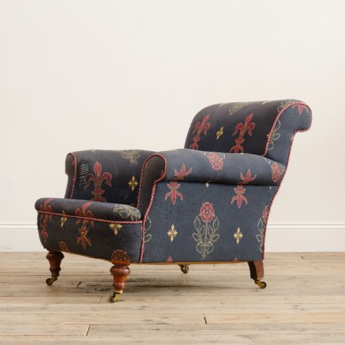 19TH CENTURY JOHN TAYLOR SONS COUNTRY HOUSE ARMCHAIR - ADDITIONAL PHOTO 2