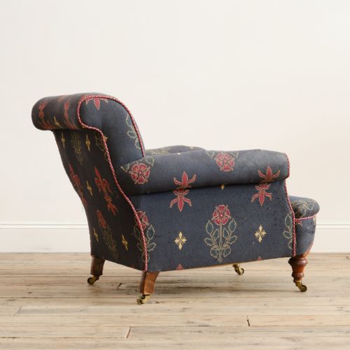 19TH CENTURY JOHN TAYLOR SONS COUNTRY HOUSE ARMCHAIR - ADDITIONAL PHOTO 5