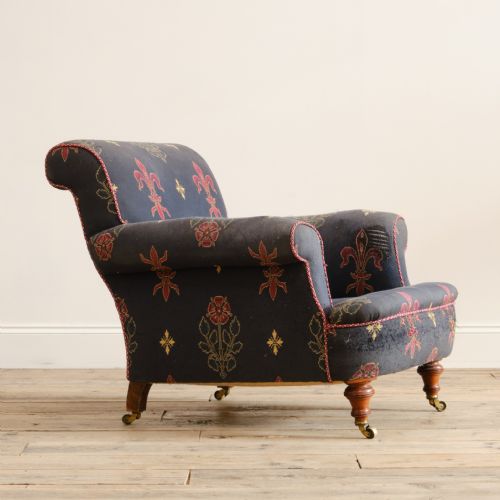 19TH CENTURY JOHN TAYLOR SONS COUNTRY HOUSE ARMCHAIR - ADDITIONAL PHOTO 9