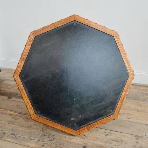 HOWARD AND SONS FAUX BAMBOO PINE CENTRE TABLE - ADDITIONAL PHOTO 5
