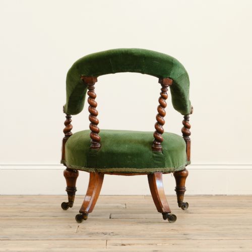 MID 19TH CENTURY HINDLEY AND SONS ARMCHAIR - ADDITIONAL PHOTO 7