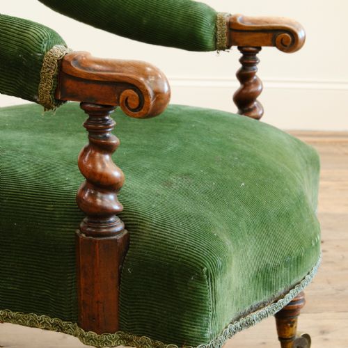 MID 19TH CENTURY HINDLEY AND SONS ARMCHAIR - ADDITIONAL PHOTO 8