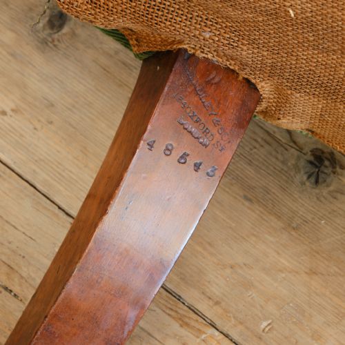 MID 19TH CENTURY HINDLEY AND SONS ARMCHAIR - ADDITIONAL PHOTO 13