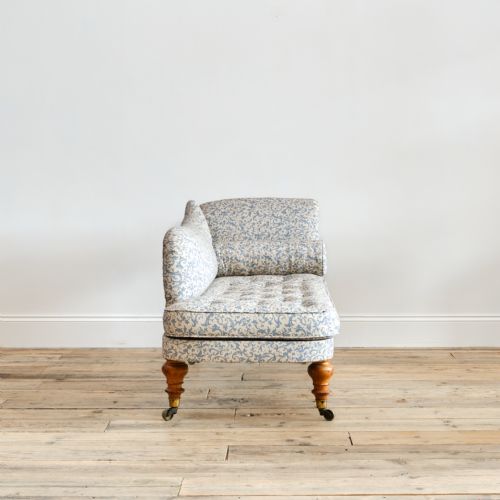 ANTIQUE ENGLISH REGENCY CHAISE LONGUE ATTR TO HOLLAND SONS - ADDITIONAL PHOTO 7