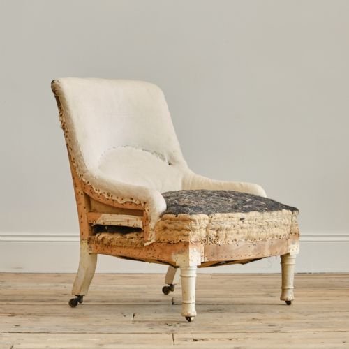 19th century nursing chair attributed to gillows - CATEGORY: ANTIQUE CHAIRS - DATED 1860