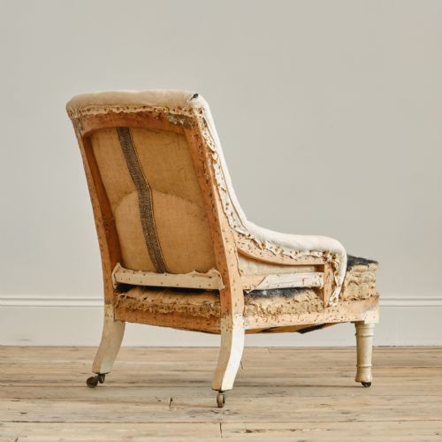 19TH CENTURY NURSING CHAIR ATTRIBUTED TO GILLOWS - ADDITIONAL PHOTO 4