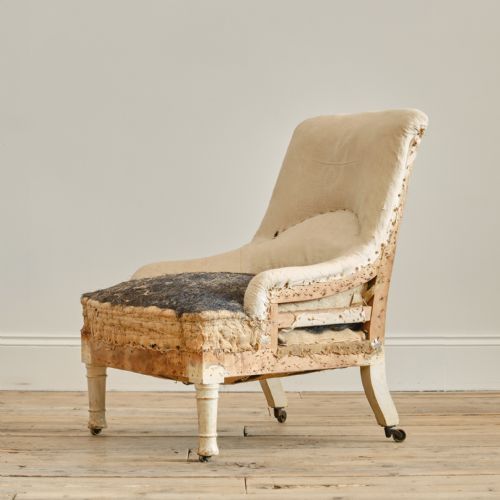 19TH CENTURY NURSING CHAIR ATTRIBUTED TO GILLOWS - ADDITIONAL PHOTO 6
