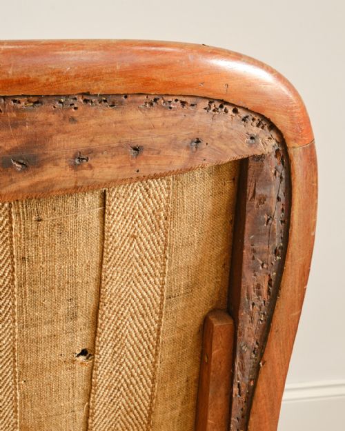 WILLIAM IV MAHOGANY RECLINING ARMCHAIR - ADDITIONAL PHOTO 8