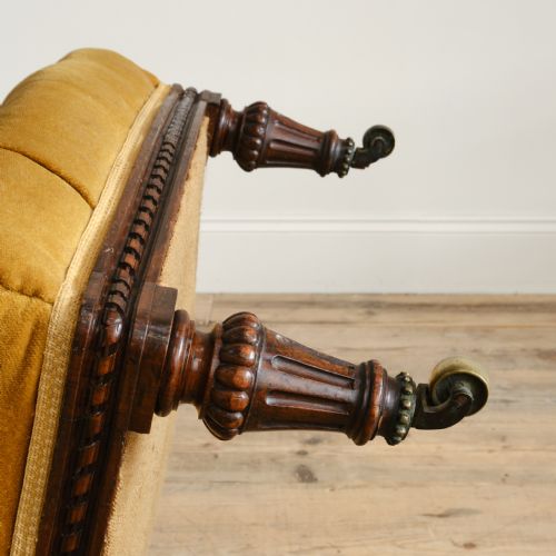 19TH CENTURY HOLLAND AND SONS OPEN ARMCHAIR - ADDITIONAL PHOTO 8