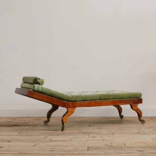 19TH CENTURY SABRE LEGGED DAYBED - ADDITIONAL PHOTO 2