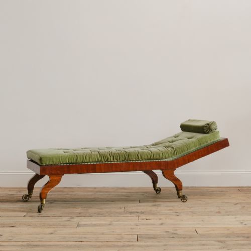 19TH CENTURY SABRE LEGGED DAYBED - ADDITIONAL PHOTO 4